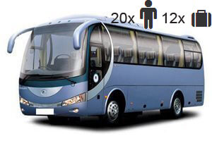 Middle sized bus (33 seats or more)